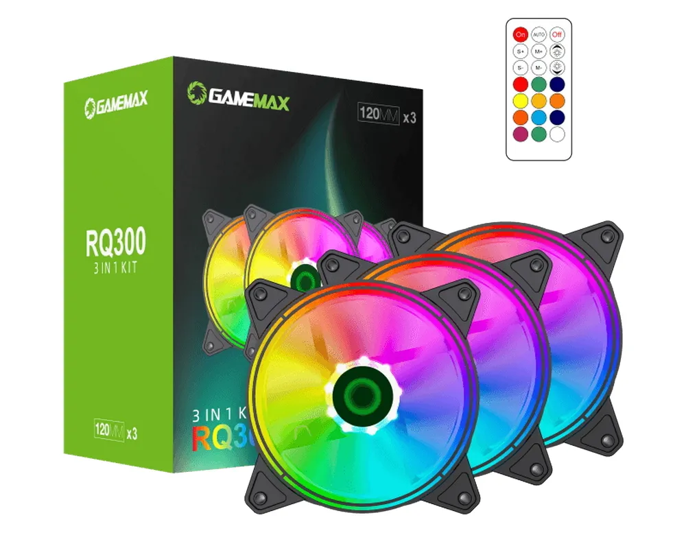 Вентилятор для ПК Gamemax RQ300, 120 мм