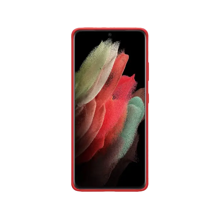 Husă Nillkin Galaxy S21 Ultra - Flex Pure Case, Roșu
