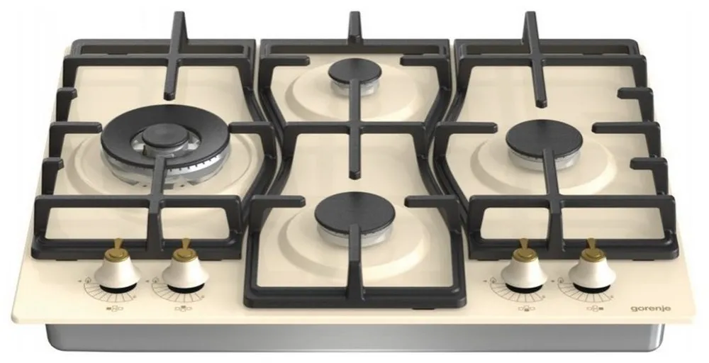 Газовая варочная панель Gorenje GW 6D42 CLI, Бежевый