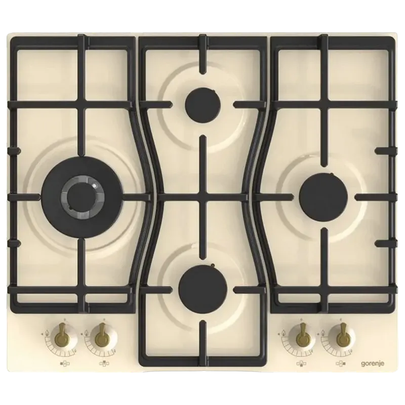 Газовая варочная панель Gorenje GW 6D42 CLI, Бежевый