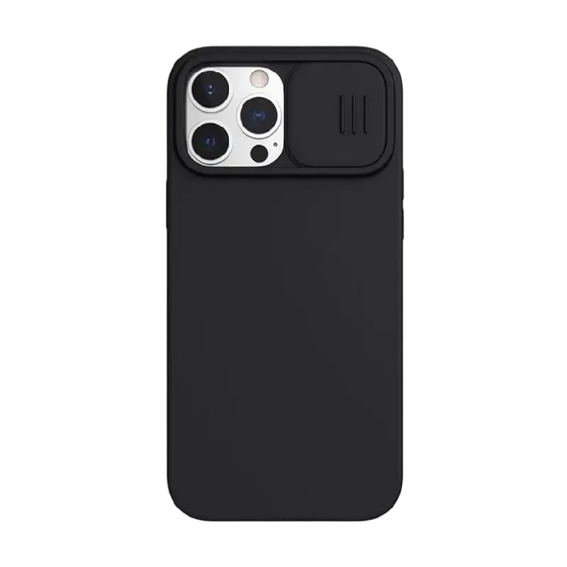 Чехол Nillkin iPhone 13 Pro, CamShield Silky Silicone, Elegant Black