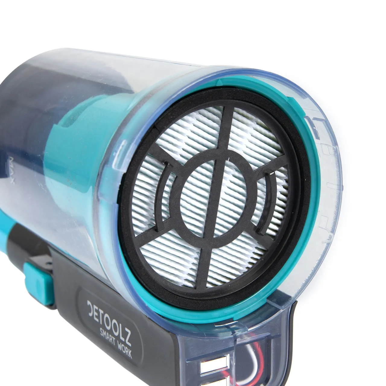 Пылесос с аккумулятором Detoolz 120W, 0,8L 2200mAh — 12