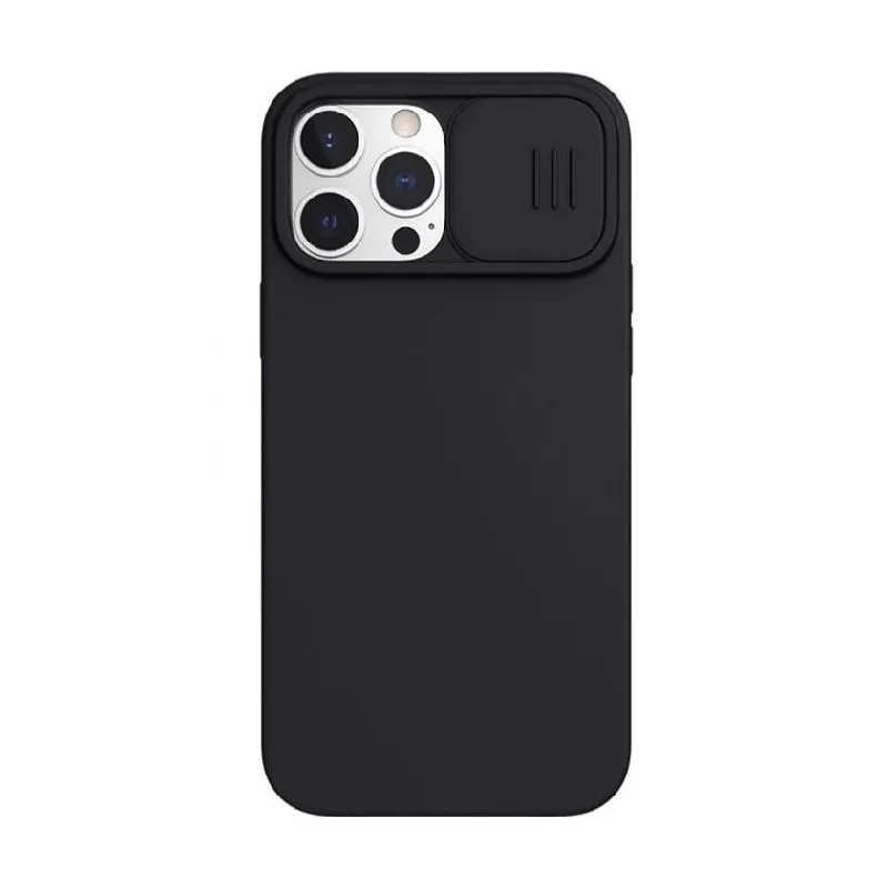 Чехол Nillkin iPhone 13 Pro, CamShield Silky Silicone, Elegant Black