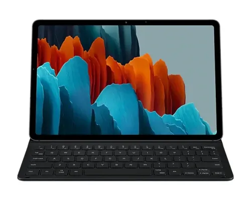 Husă pentru tabletă Samsung Galaxy Tab S7 Book Cover Keyboard, 11", Poliuretan, Negru
