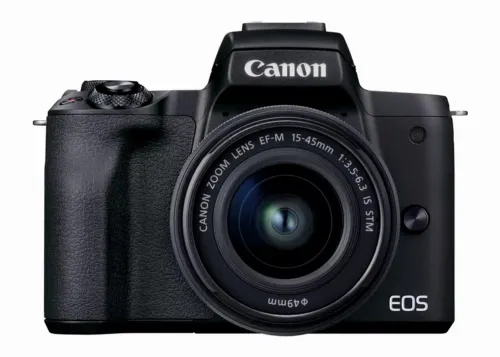Aparat Foto Mirrorless Canon EOS M50 Mark II Vlogger Kit, Negru