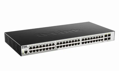 Switch de rețea D-Link DGS-3000-52X, 48x 10/100/1000 Mbps, 4x SFP+