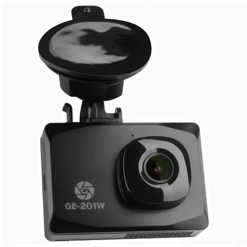 Cameră auto DVR Globex GE-201w, 2304 x 1296, Negru