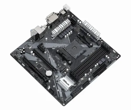 Placă de bază ASRock B450M PRO4-F R2.0, AM4, AMD B450, Micro-ATX