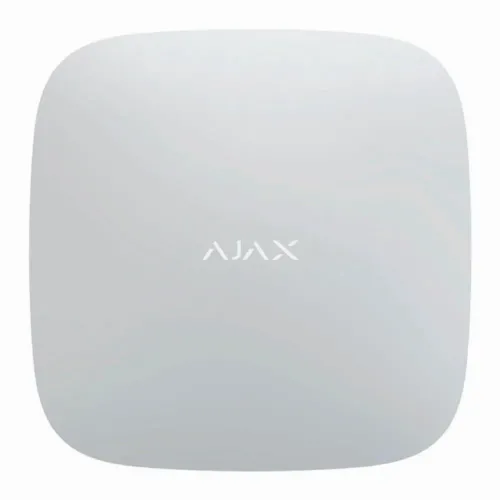 Panou inteligent de control al alarmei Ajax Hub 2 Plus, Alb