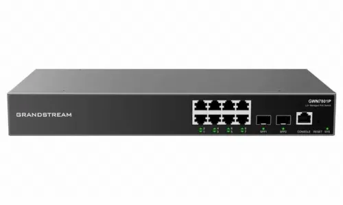 Comutator PoE Grandstream GWN7801P, IEEE 802.3af/at