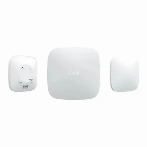 Panou inteligent de control al alarmei Ajax Hub 2 Plus, Alb