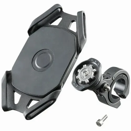 Suport de telefon pentru bicicleta Cellularline Bike Holder Pro, Negru