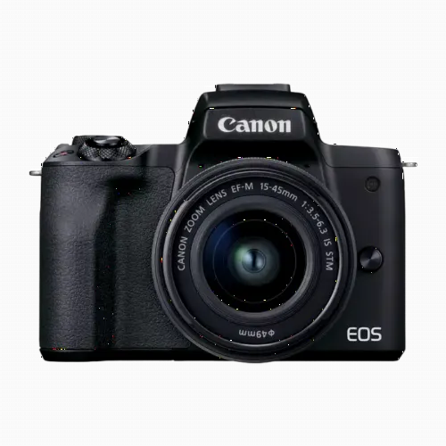 Aparat Foto Mirrorless Canon EOS M50 Mark II Vlogger Kit, Negru