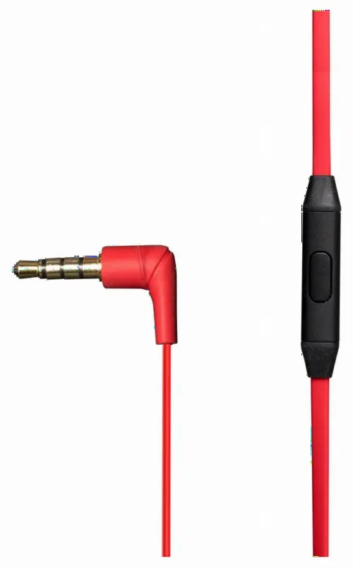 Игровая Гарнитура HyperX Cloud Earbuds, Проводной аналоговый, Красный