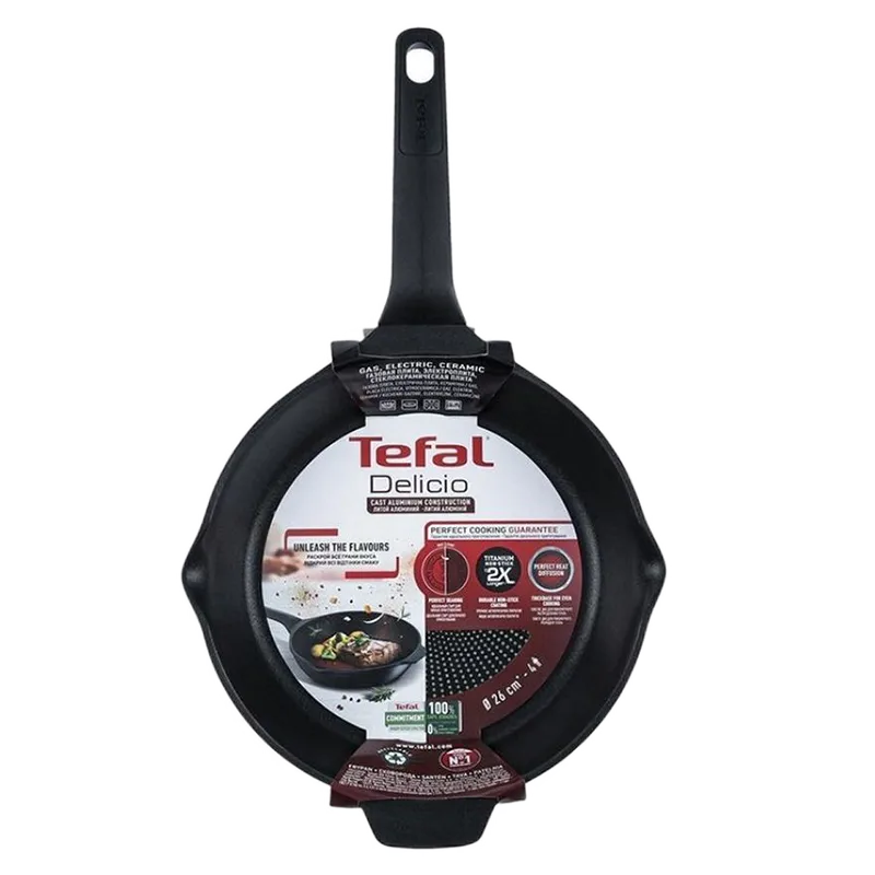 Tigaie Tefal E2320674, 28cm, Negru — 4