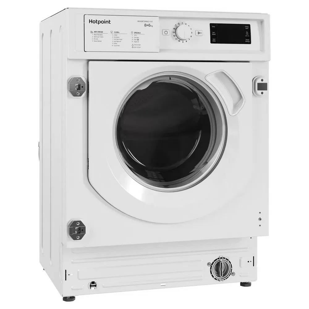 Стирально-сушильная машина Whirlpool BI WDHG 861484 EU, 8кг, Белый