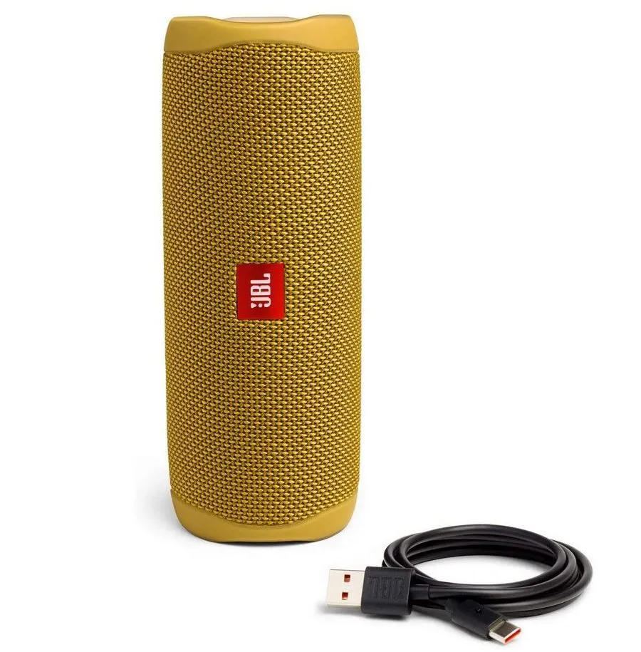 Портативная колонка JBL Flip 5, Жёлтый