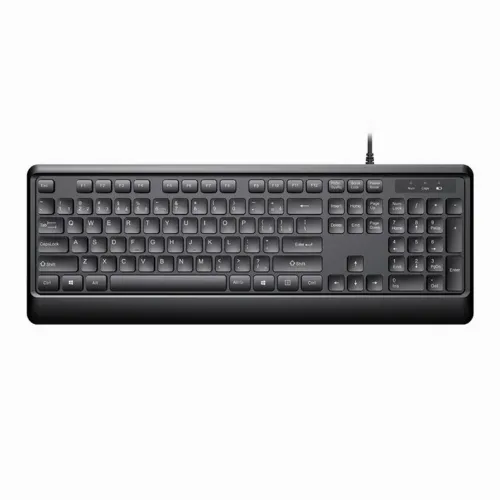 Keyboard & Mouse Sohoo KM102, Laser Engraving, Ultra-thin, 1200 dpi, 4 buttons, 1.8m, Black, USB
