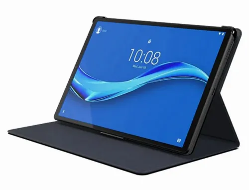 Husă pentru tabletă - Book Case Lenovo TB-X606X, 10,1", Piele artificială, Negru