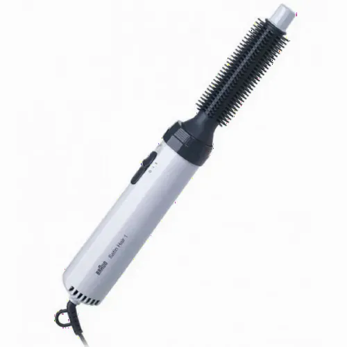 Uscător de păr-perie Braun Satin Hair 1 AS110, 200 W, Alb