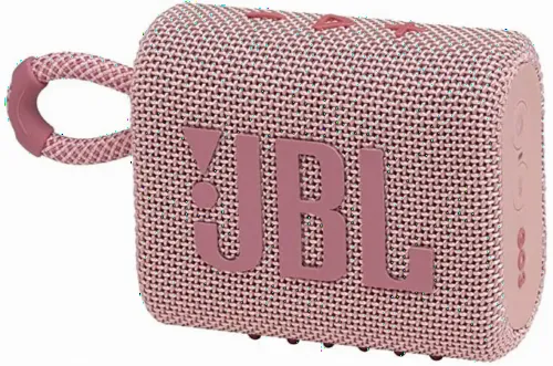 Boxă portabilă JBL GO 3, Roz