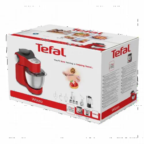 Robot de bucătărie Tefal QB317538, Roșu