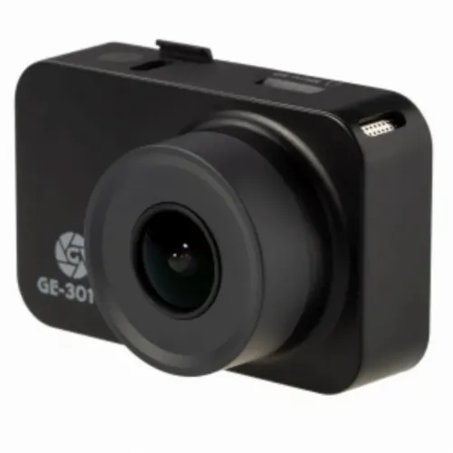 Автомобильный видеорегистратор Globex GE-301w, 2304 x 1926, Чёрный