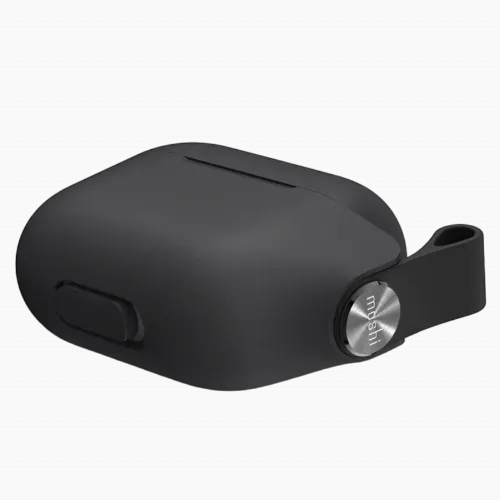 Husă Moshi Pebbo - Airpods 3, Negru