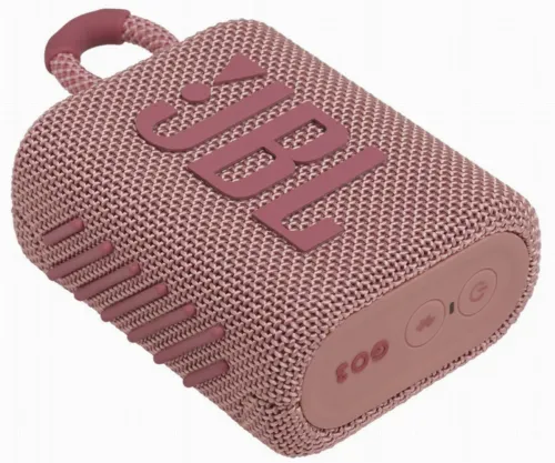 Boxă portabilă JBL GO 3, Roz