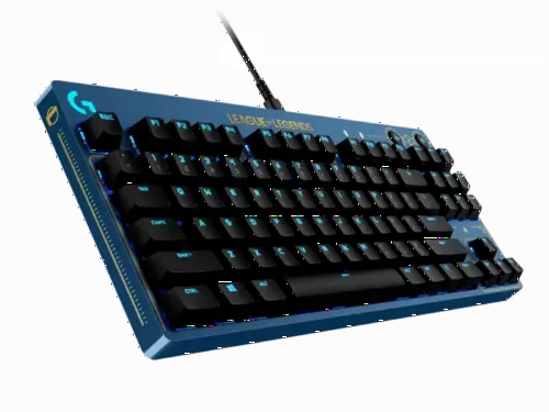 Tastatură Logitech G Pro LOL, Cu fir, Albastru