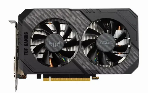 Видеокарта ASUS TUF-GTX1660TI-O6G-EVO-GAMING,  6GB GDDR6 192бит