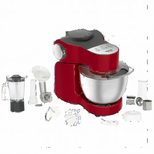 Robot de bucătărie Tefal QB317538, Roșu