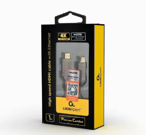 Convertor Video Cablexpert CCBP-HDMI8K-2M, HDMI (M) - HDMI (M), 2m, Multicolor