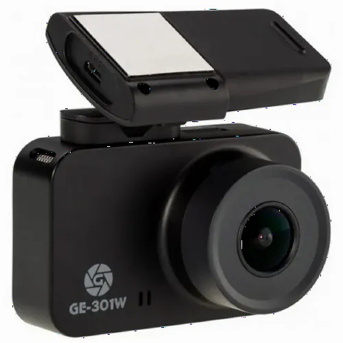 Автомобильный видеорегистратор Globex GE-301w, 2304 x 1926, Чёрный
