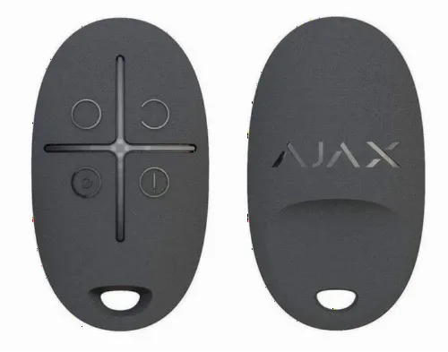 Buton de urgență Ajax SpaceControl, Negru