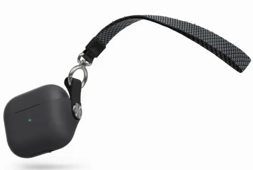 Husă Moshi Pebbo - Airpods 3, Negru