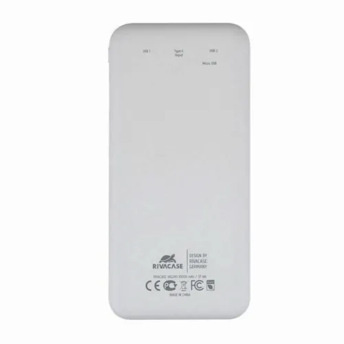 Power Bank Rivacase 10000 mAh QC 3.0/PD, VA2240, White