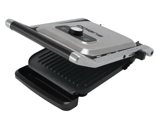 Grătar electric Polaris PGP2902, 2000W, Argintiu