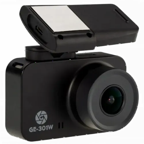 Автомобильный видеорегистратор Globex GE-301w, 2304 x 1926, Чёрный