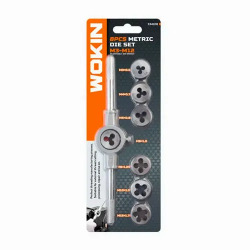 Set de 8 filiere M3-M12 WOKIN