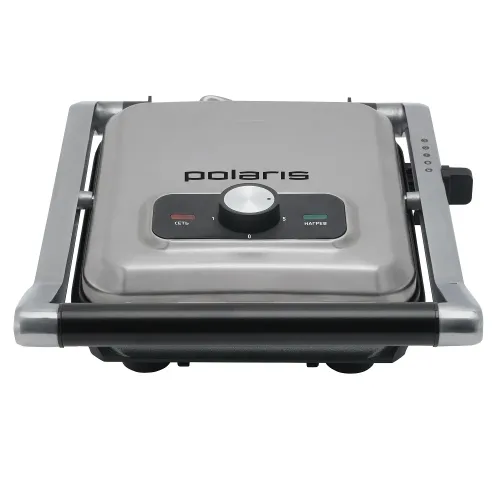 Grătar electric Polaris PGP2902, 2000W, Argintiu