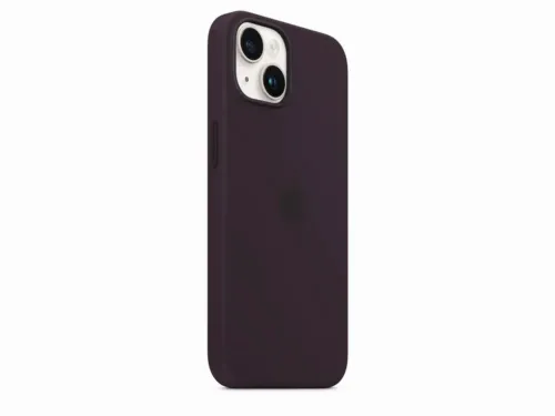 Original iPhone 14 Silicone Case with MagSafe - Elderberry, Model A2910