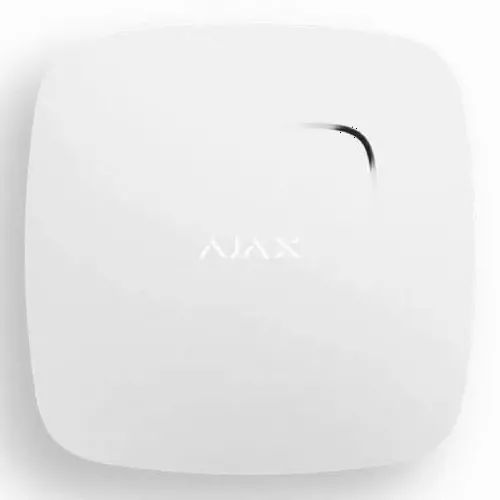 Detector de fum Ajax FireProtect, Alb