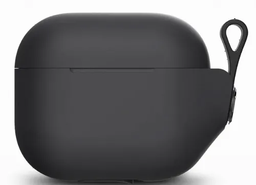 Husă Moshi Pebbo - Airpods 3, Negru