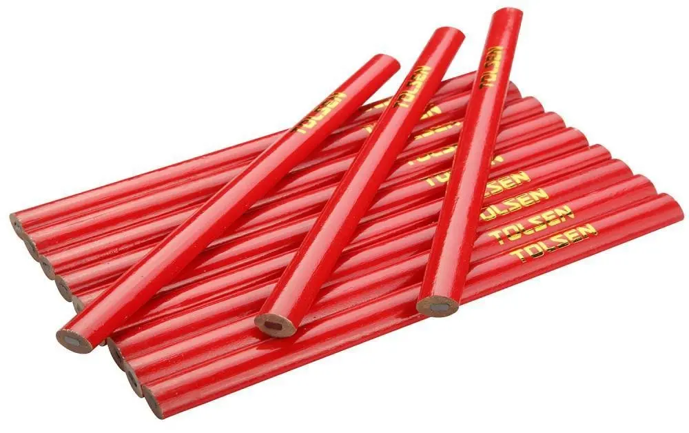 Creion tamplarie TOLSEN 12 x 7:4 x 176 mm 12 buc/SET