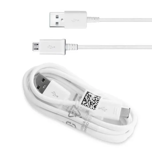 Кабель для зарядки и синхронизации Samsung ECB-DU4EWE, Micro-USB/USB Type-A, 1,5м, Белый