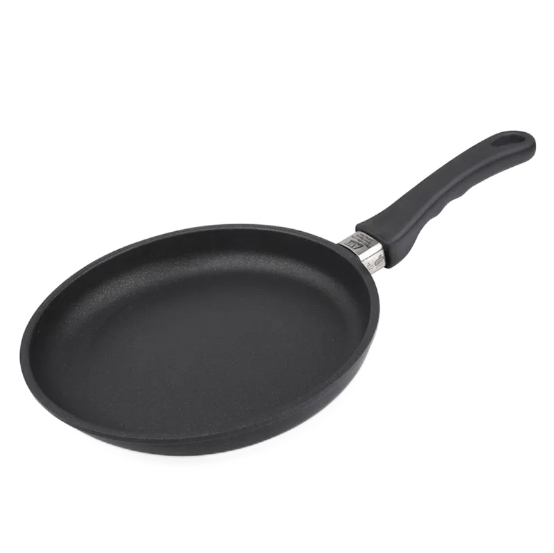 Tigaie AMT Gastroguss AMTI-424-E, 24cm, Negru — 2