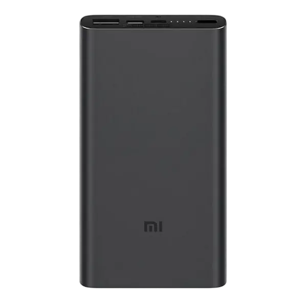 Портативное зарядное устройство Xiaomi Power Bank 3, 10000мА·ч, Чёрный