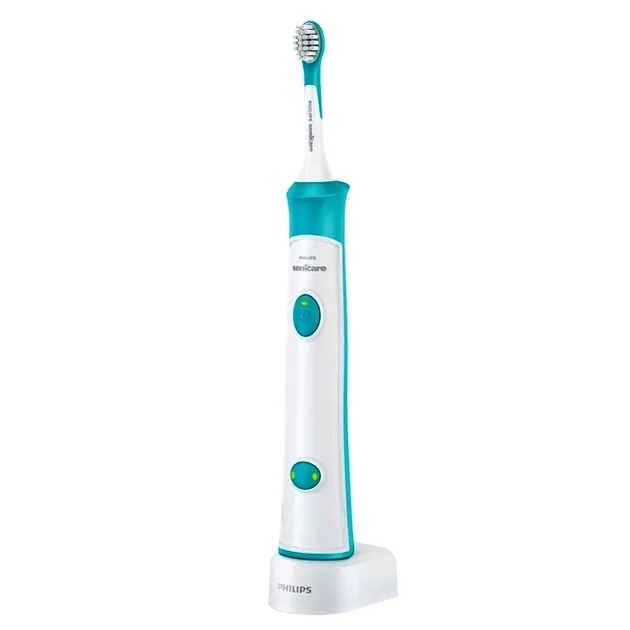 Periuța de dinți electrică sonică PHILIPS Sonicare For Kids HX6321/04, Turcoaz