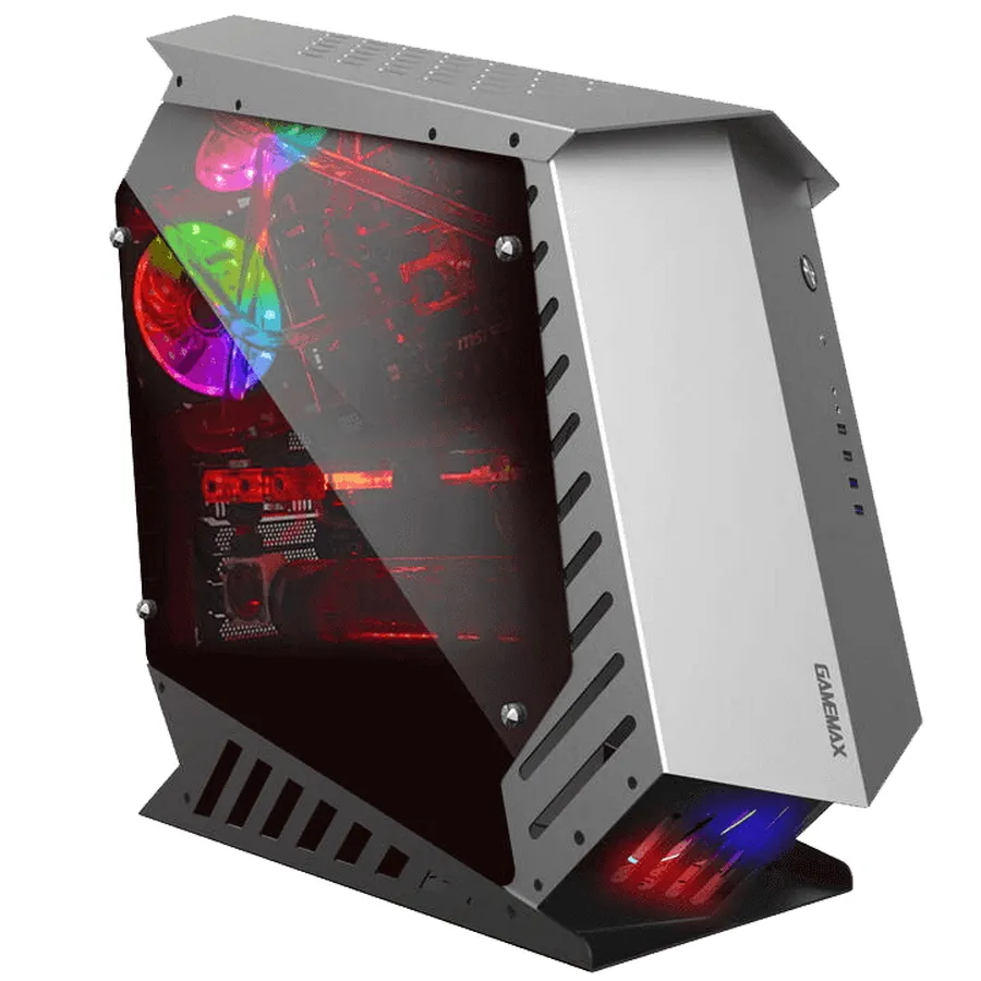 Carcasă PC Gamemax AutoBot, Full-Tower, ATX, Negru/Gri